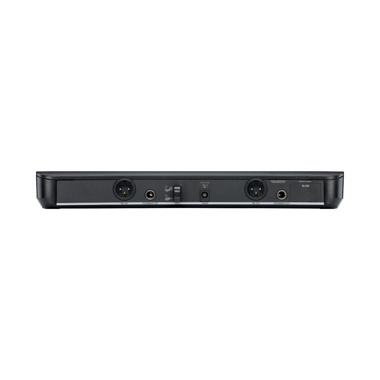 Shure BLX288/SM58 Wireless Dual Vocal System with SM58 - H11 Band