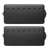 Bare Knuckle Polymath 7 String Humbucker Pickup Set, 4 Conductor - Black