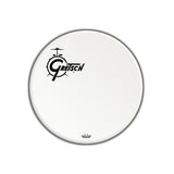 Gretsch GRDHCW18O Coated Bass Drum Head with Offset Logo - New,18-Inch