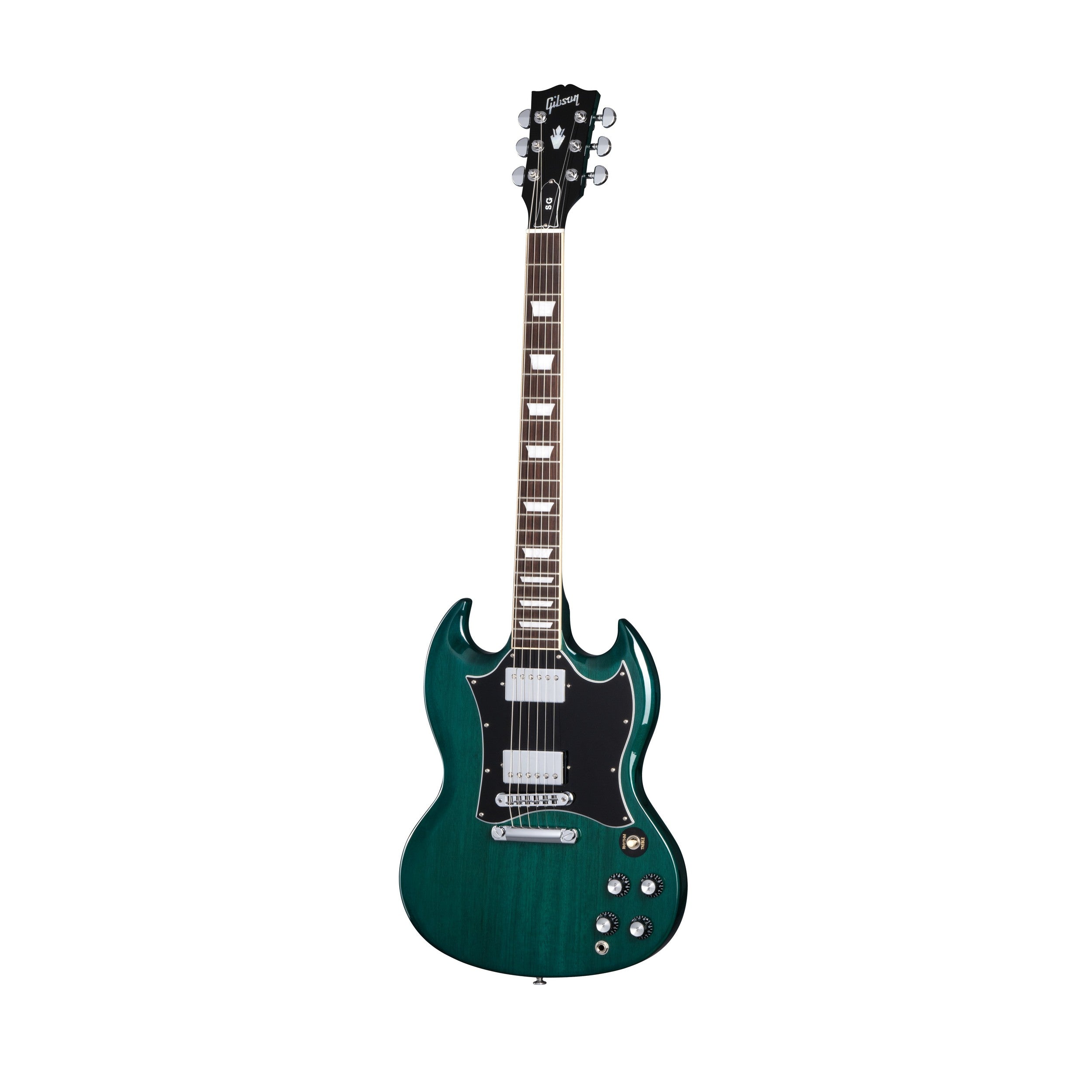 Gibson SG エレキギター キャデラックグリーン Gibson SG Standard Electric Guitar - Translucent Teal – Chuck