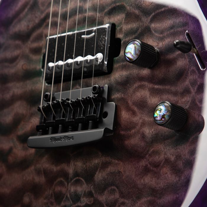 Music Man BFR Steve Lukather Signature Luke III Electric Guitar - Grapes of Wrath