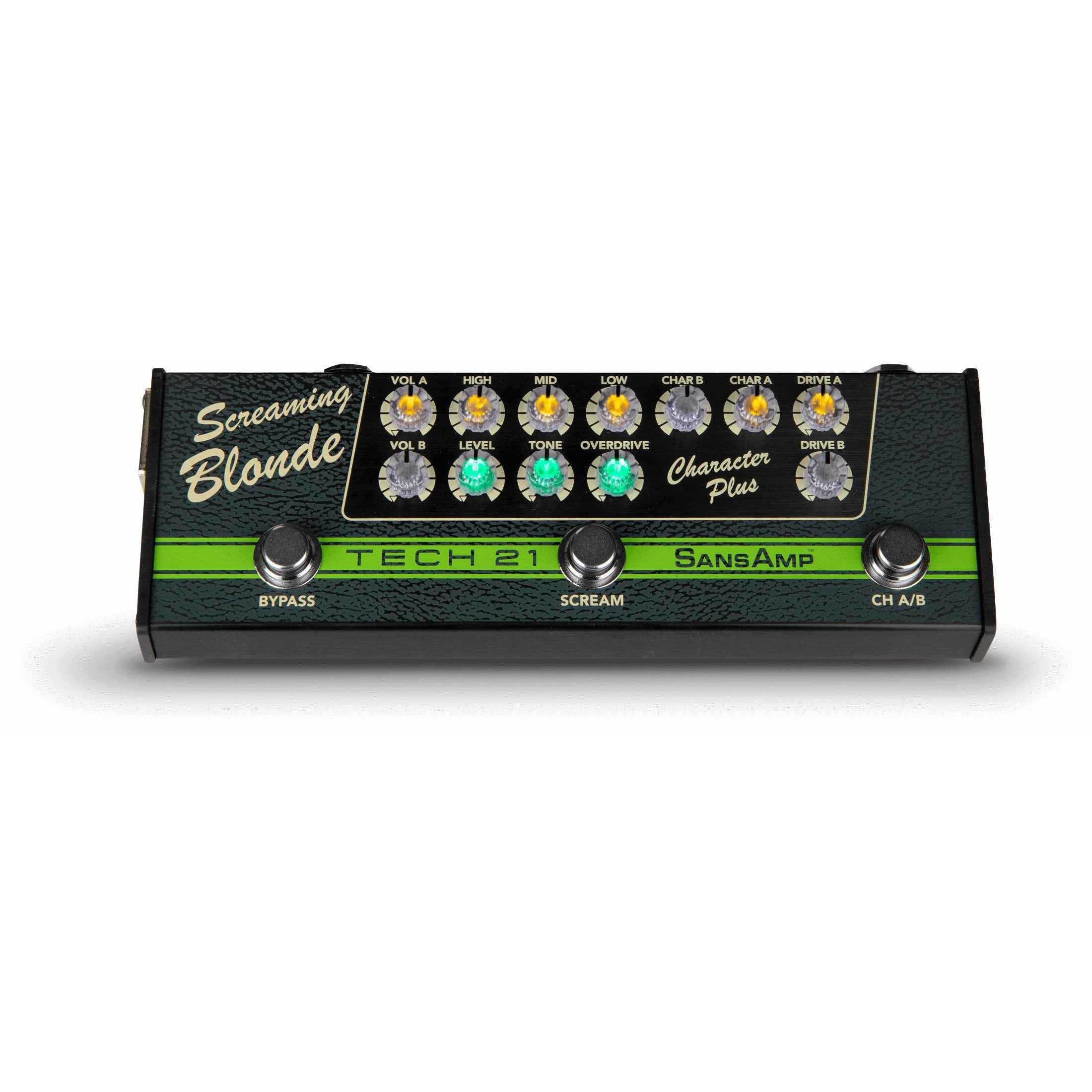 Tech 21 SansAmp Character Plus - Screaming Blonde – Chuck Levin's