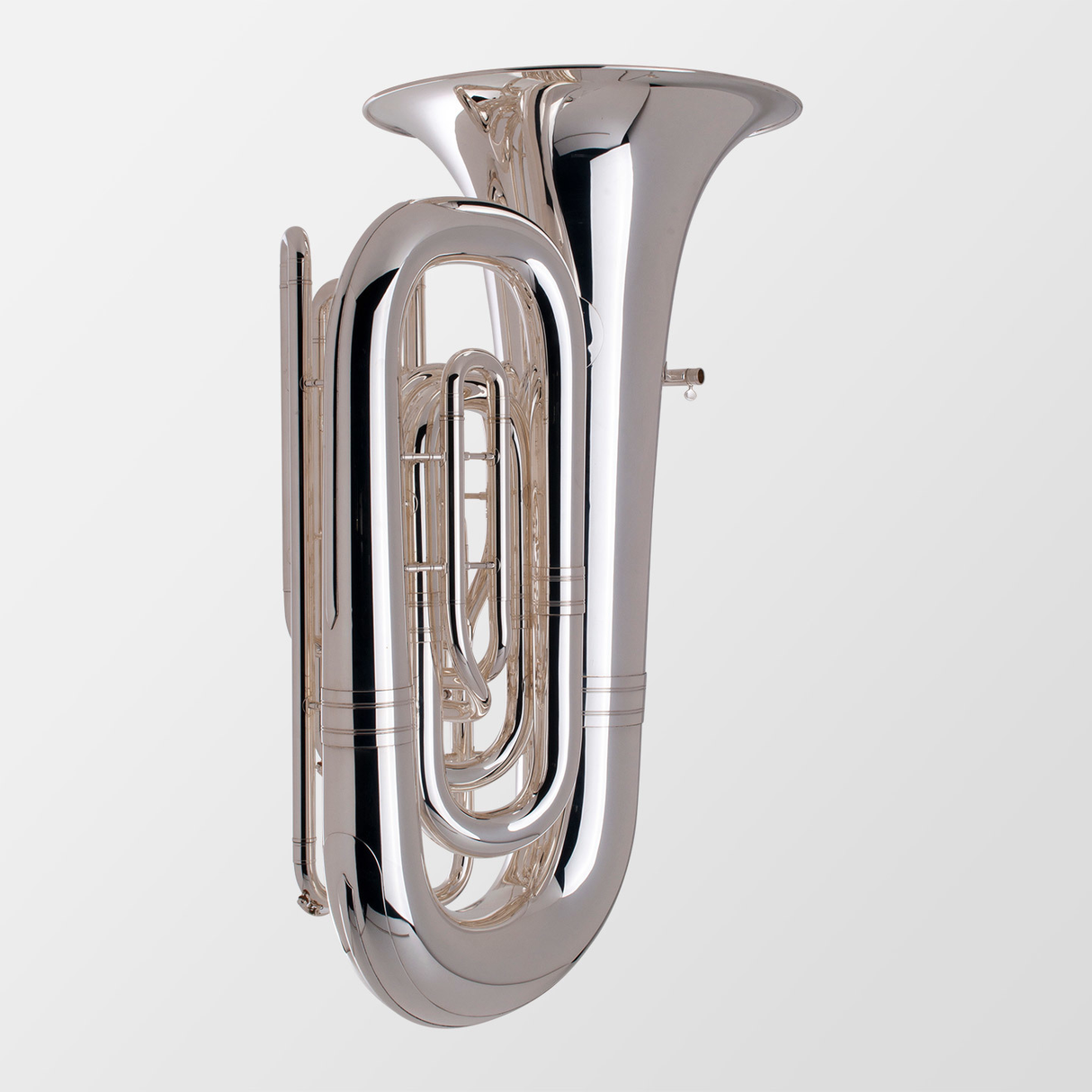 Adams 4/4 Size Bb Tuba - Silver Plated