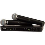 Shure BLX288/B58 Wireless Dual Vocal System with BETA 58A - H9 Band - New