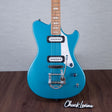 Powers Electric A-Type Electric Guitar - Tourmaline Green Metallic - #B181