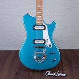 Powers Electric A-Type Electric Guitar - Tourmaline Green Metallic - #B181