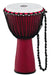 Meinl FADJ7-M Rope Tuned Journey Series Djembe Crimson Red 10"