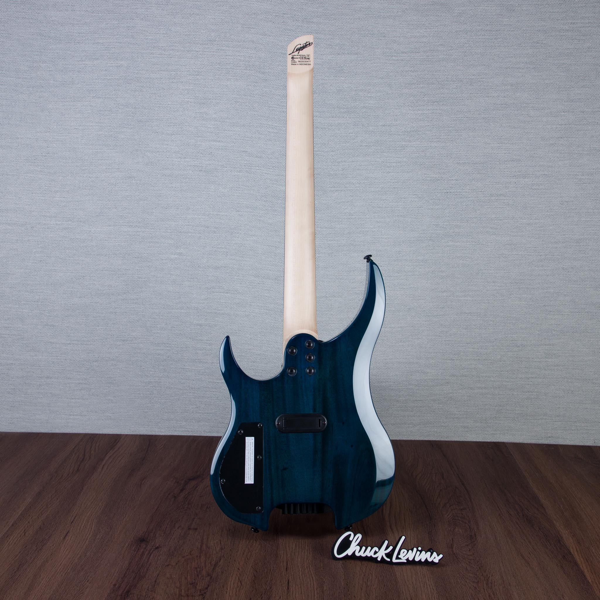 Legator G6SS Ghost Electric Guitar - Blue – Chuck Levin's