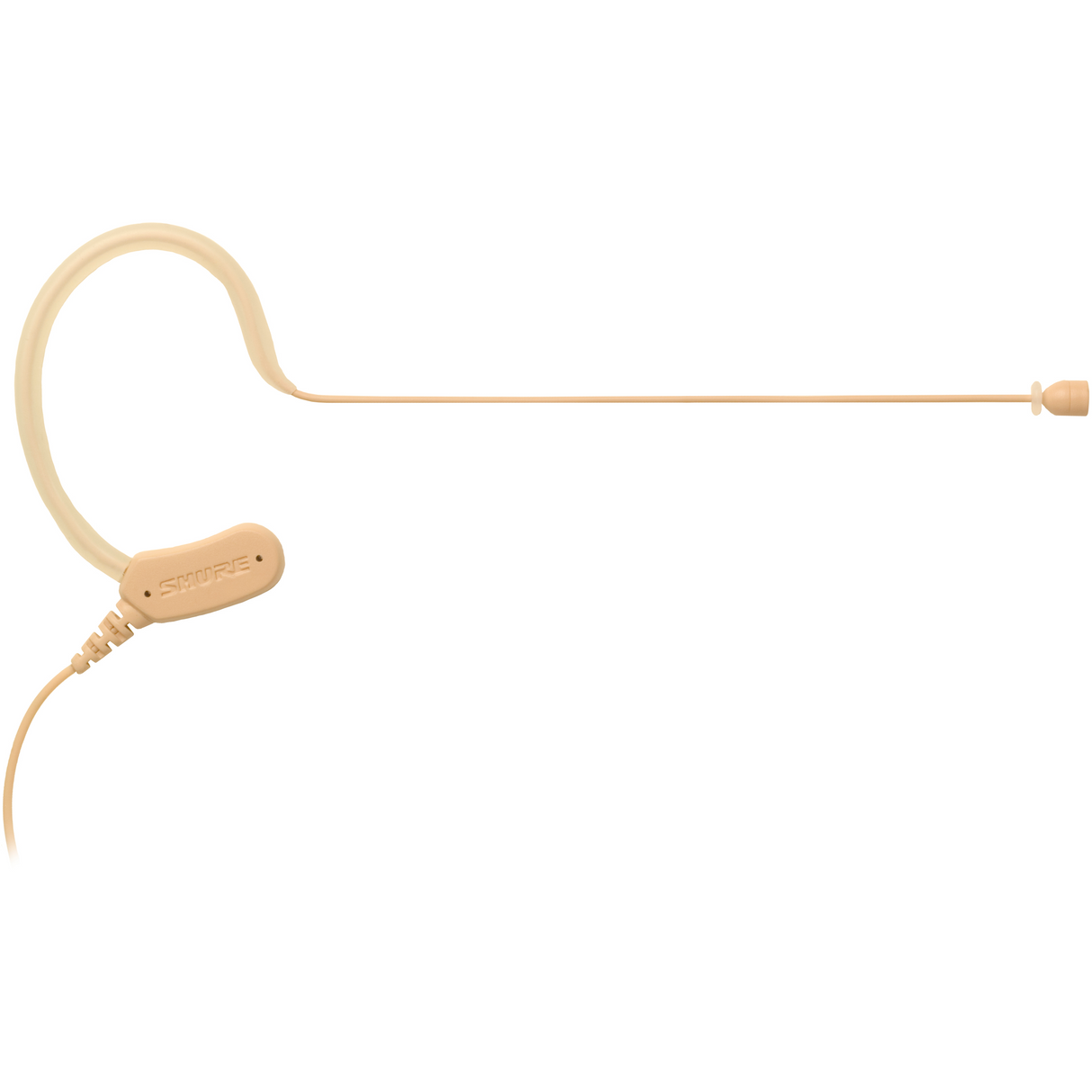 Shure MX153T/O-TQG Omnidirectional Earset Headworn Microphone - Tan - New