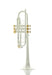 Spencer C Trumpet - Silver Plated With Gold Plated Trim