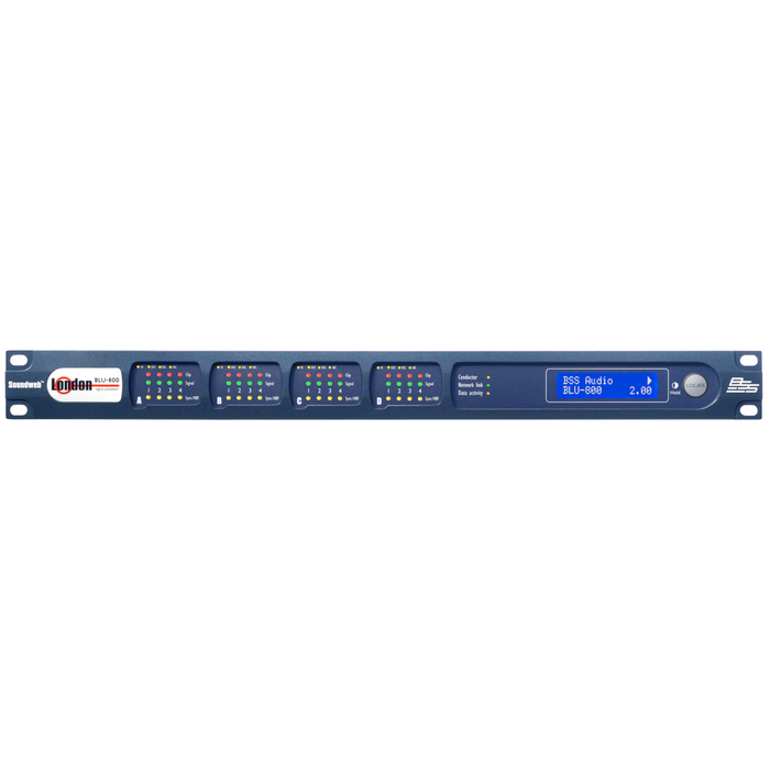BSS Blue-800 Signal Processor with BLU Link and CobraNet - New