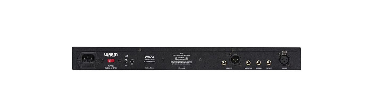 Warm Audio WA73 1 Channel British Mic Pre - Mint, Open Box