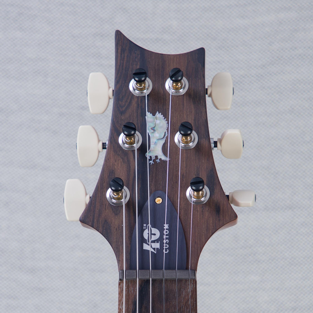 PRS 40th Anniversary Limited Edition Custom 24-08 Semi-Hollowbody Electric Guitar - Faded Whale Blue with Natural Back - #250400135