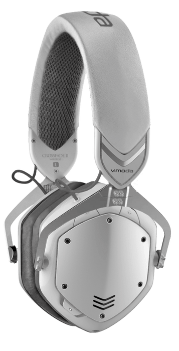 V-MODA Crossfade 2 Wireless BT Over-Ear Headphones - White