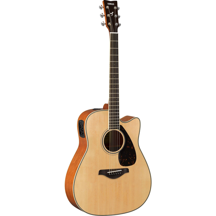 Yamaha FGX820C Folk Acoustic Electric Guitar - Natural - New