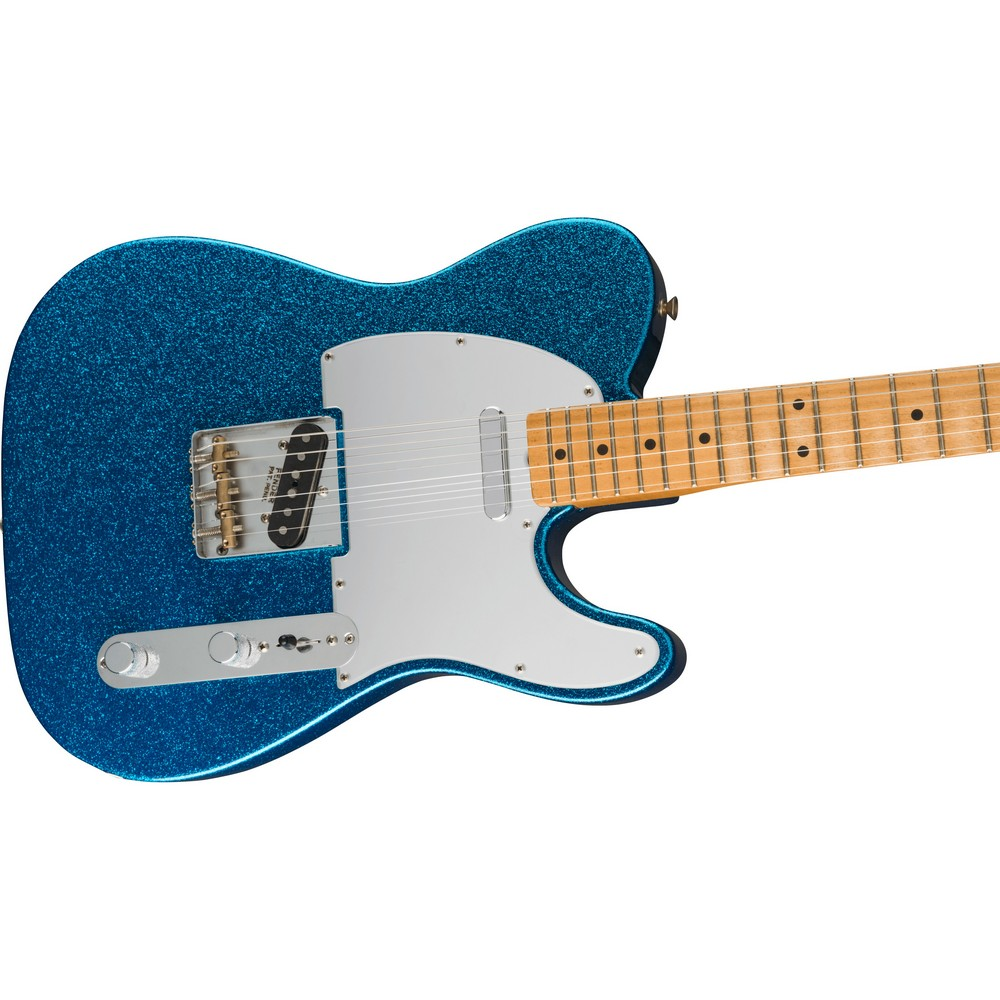 Fender J Mascis Signature Telecaster - Bottle Rocket Blue Flake - Mint, Open Box