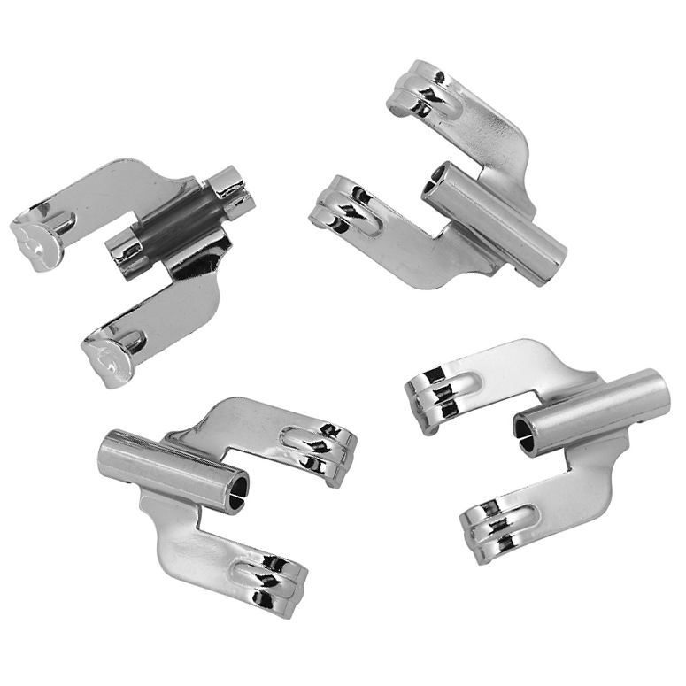 PDP PDAX013WH Stamped Claw Hooks - 4 Pack