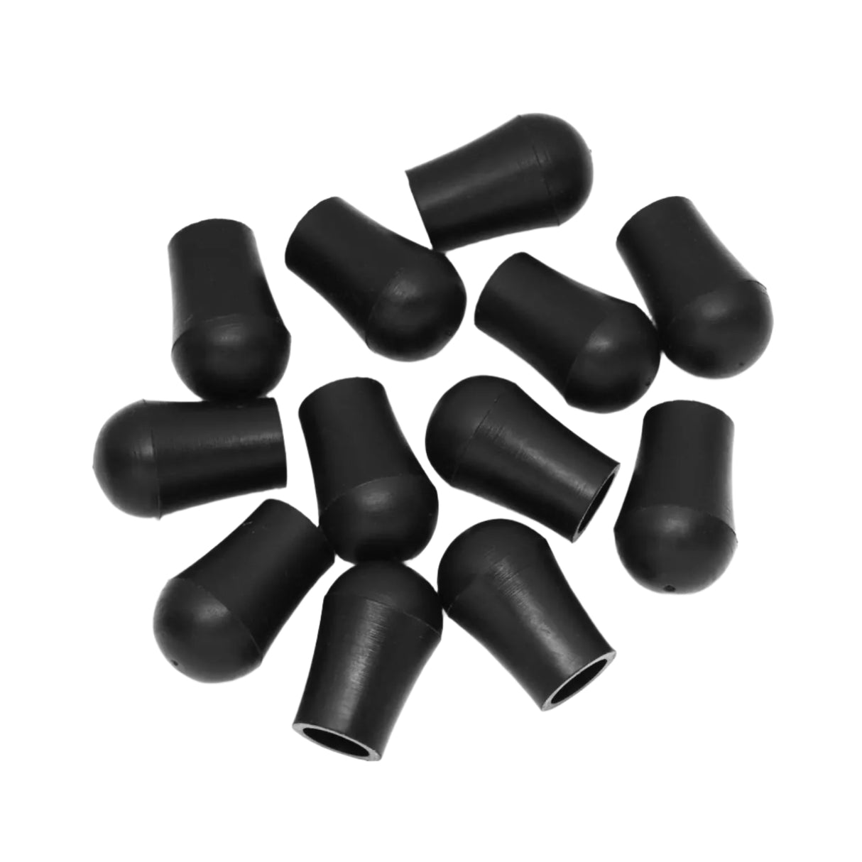 Danmar 3-Pack Rubber Feet for Stands and Spurs - 1/2-Inch