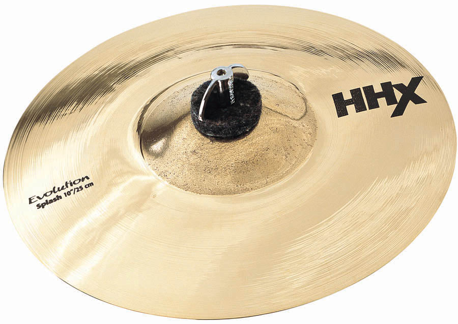 Sabian 10-Inch HHX Evolution Splash Cymbal - Brilliant Finish
