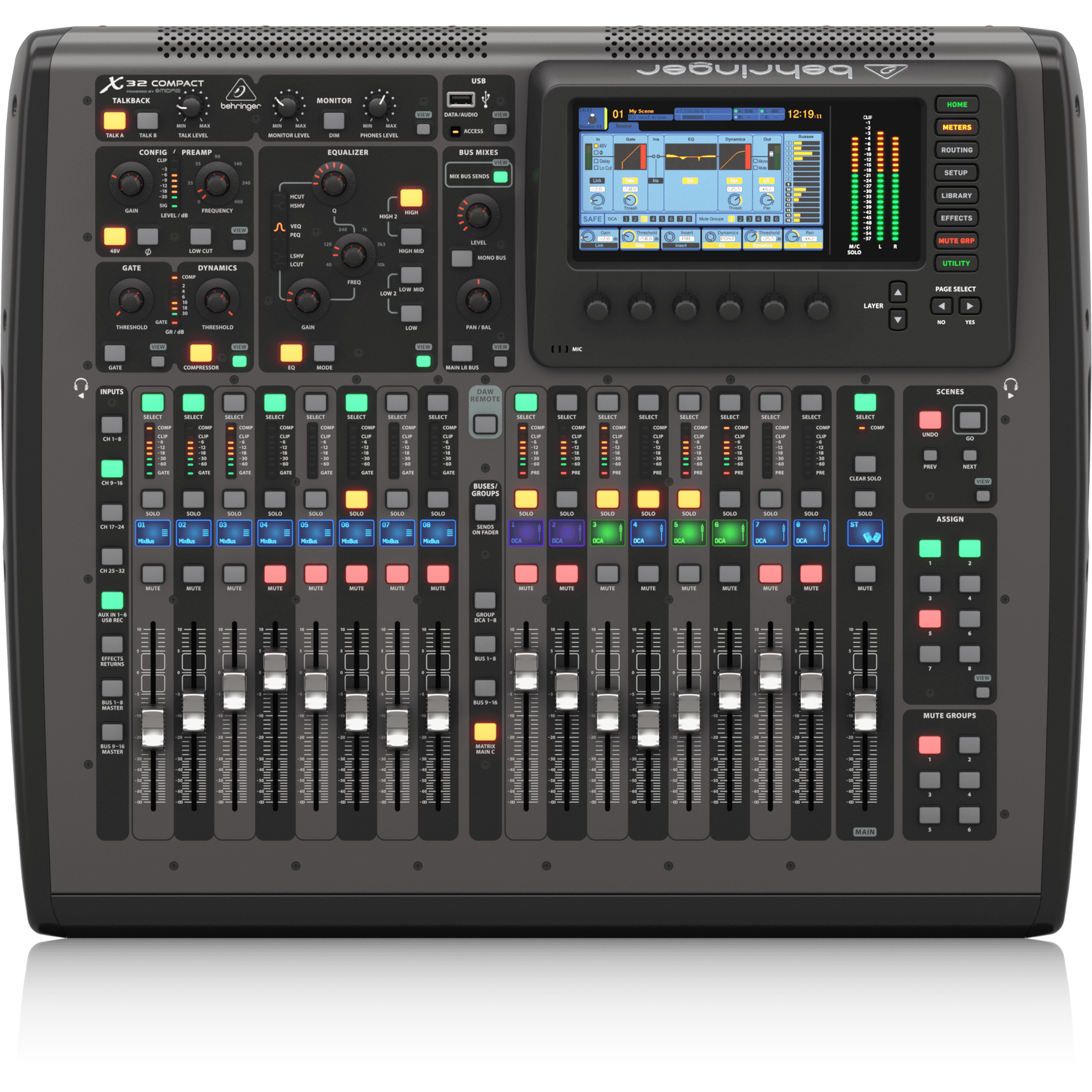 Behringer X32 Compact Digital Mixer – Chuck Levin's Washington