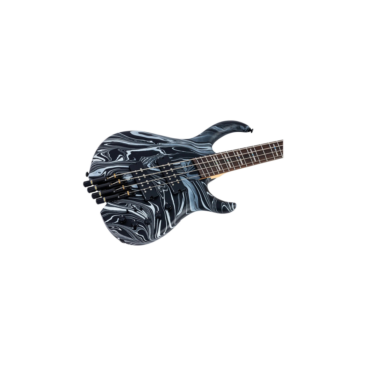 Sire Marcus Miller M6 Headless Bass Guitar - Black Swirl