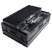 Pro X XS-XDJRX3 WLTBL ATA Style DJ Controller Case for Pioneer XDJ-RX3 RX2 Case with Laptop Shelf and Wheels - Black