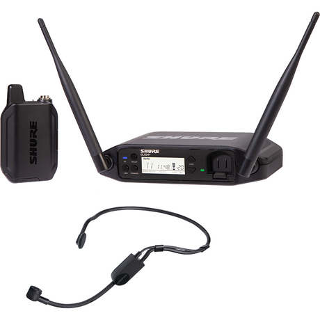 Shure GLXD14+/PGA31 Digital Wireless System with PGA31 Headset Microphone - Mint, Open Box