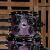 DW Collector's Oak 5-Piece Shell Pack with 22-Inch Kick - Lavender Satin Oil