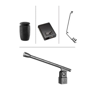 Audio-Technica U853A Cardioid Condenser Hanging Microphone (Black)