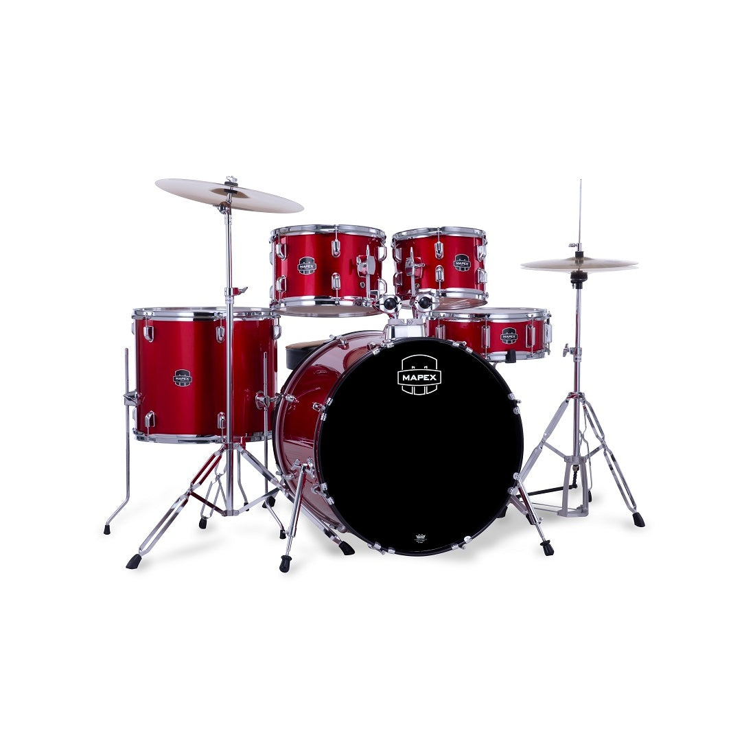 Mapex Comet 5-Piece Drum Set with 22-Inch Kick - Infra Red