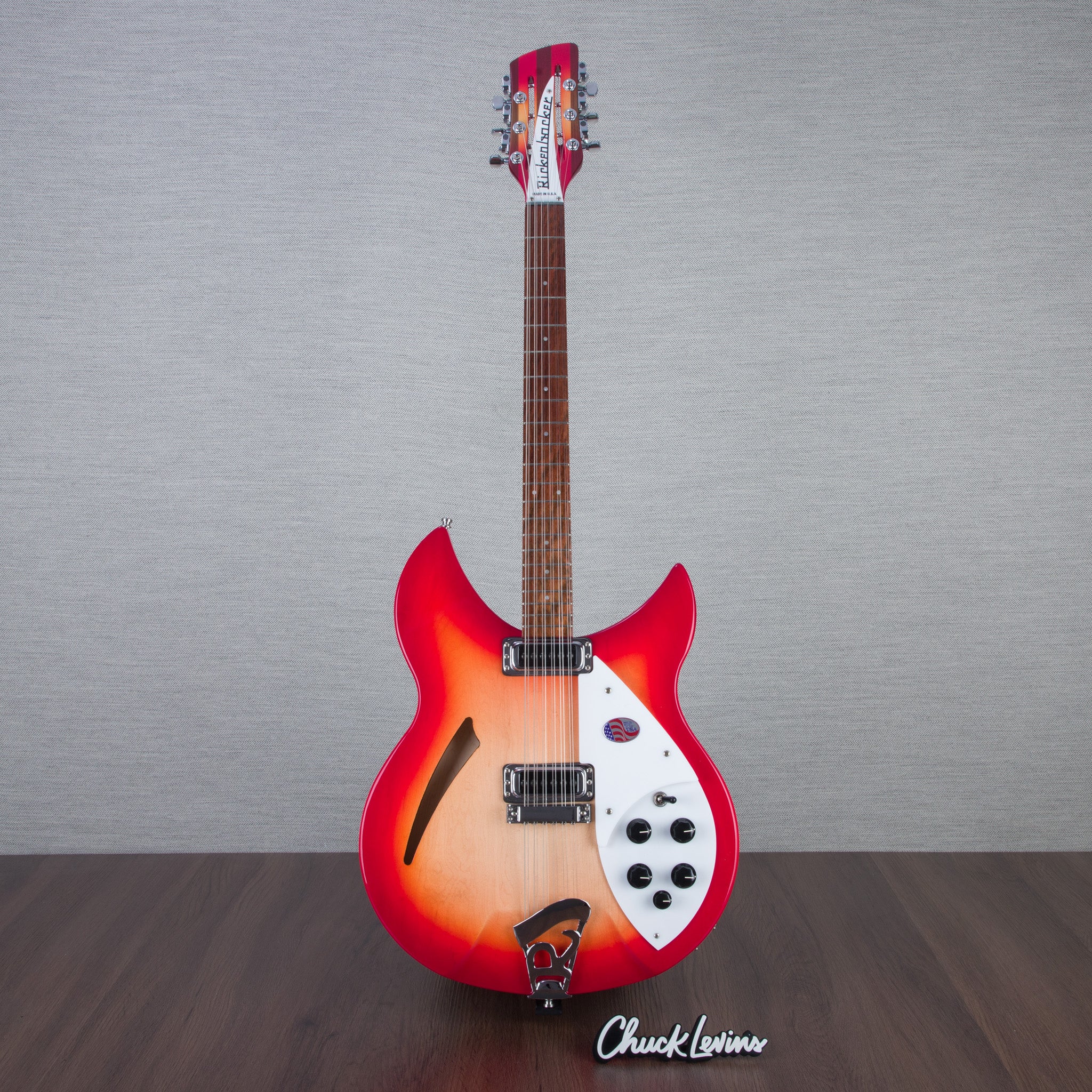 Rickenbacker 330/12 Semi-Hollowbody Electric Guitar - Fireglo