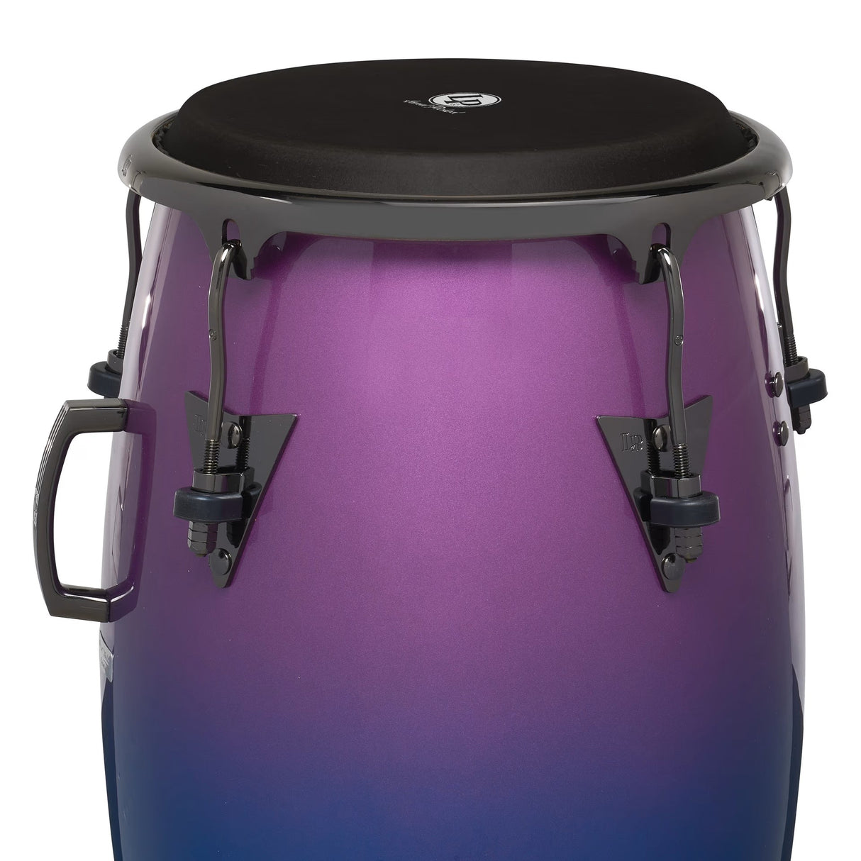 Latin Percussion 11-Inch Tony Succar Signature Quinto - Rainbow with Black Nickel-Hardware