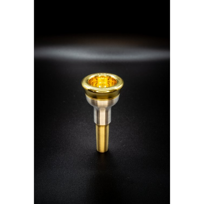 Long Island Brass Co Sasha Romero Series Tenor Trombone Mouthpiece - 26.5mm Rim Silver Plate