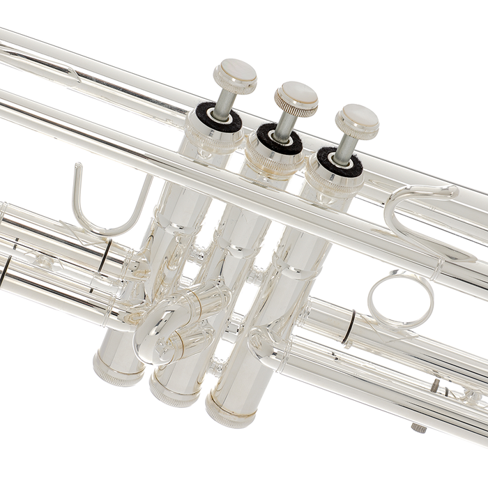 B&S Challenger II BS31372-2-0D Bb Trumpet - #37 Bell, Silver