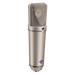 Neumann U 87 AI Multi-Pattern Condenser Microphone W/ Wooden Box - Nickel
