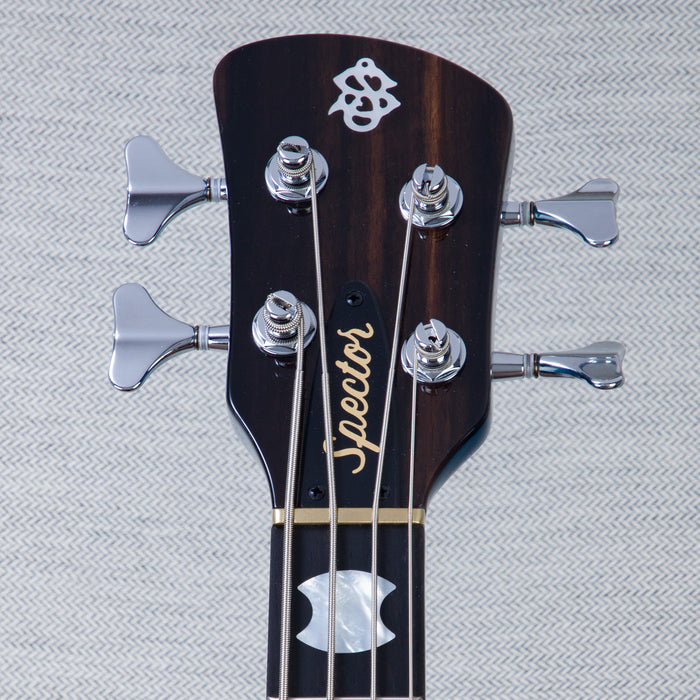 Spector USA Custom NS-2 Legends of Racing Limited Edition Bass Guitar - “Blue Cobra” - CHUCKSCLUSIVE - #1596
