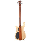 Spector Euro 4 RST Bass Guitar - Zebrawood Natural Matte