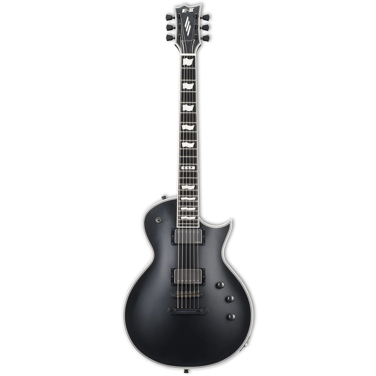 ESP E-II Eclipse Electric Guitar - Black Satin