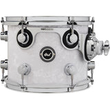 DW DWe 8 x 10-Inch Mounted Tom - White Marine Pearl