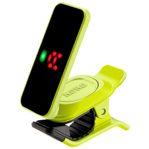 Korg Pitchclip 2 Clip-On Tuner - Neon Yellow