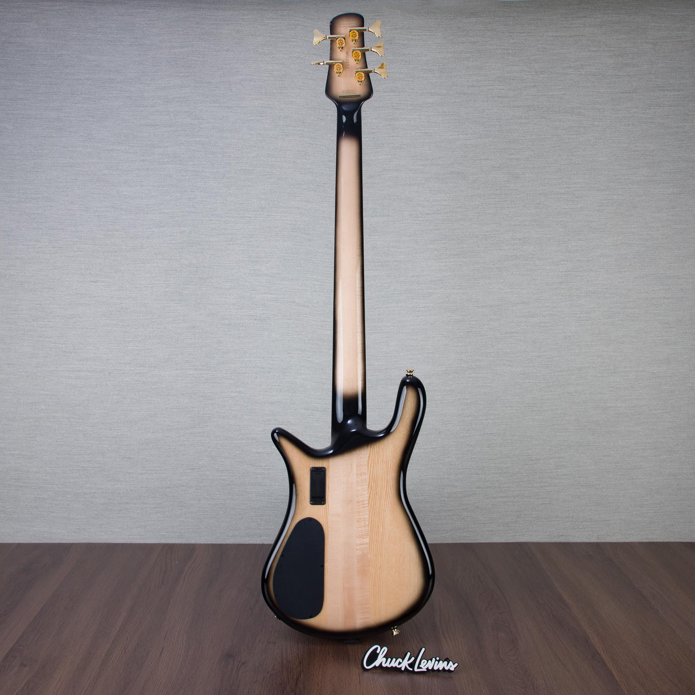 Spector Euro 5 5-String Electric Bass Guitar - Natural Black Burst Gloss - CHUCKSCLUSIVE - #NB22977