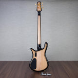 Spector Euro 5 5-String Electric Bass Guitar - Natural Black Burst Gloss - CHUCKSCLUSIVE - #NB22977