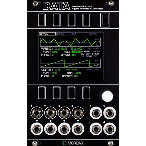 Mordax DATA Multifunction Utility Eurorack Module - Black - Mint, Open Box