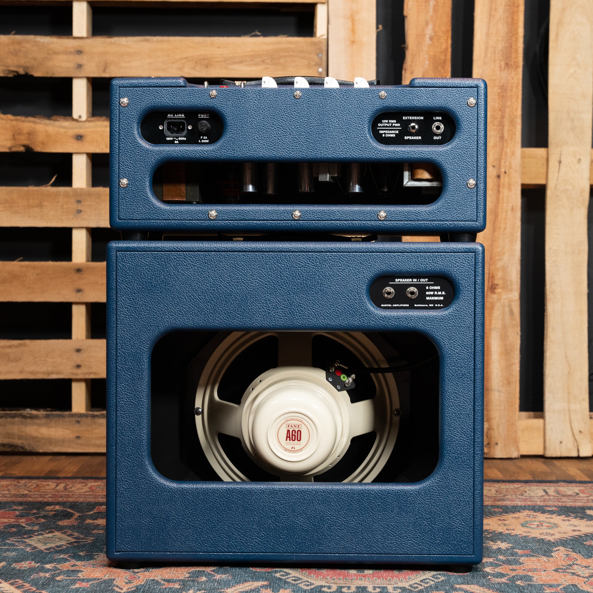 Bartel Sugarland 12-Watt EL-84 1x12 Half-Stack Guitar Amplifier in
