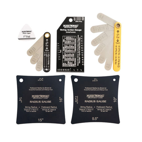 Music Nomad MN604 Precision Setup Gauge 6-Piece Set