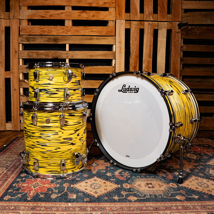 Ludwig Classic Maple 3-Piece Pro Beat Shell Pack - Lemon Oyster