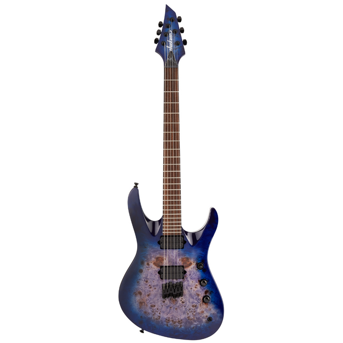 Jackson Pro Series Signature Chris Broderick Soloist HT6P Electric Guitar - Transparent Blue