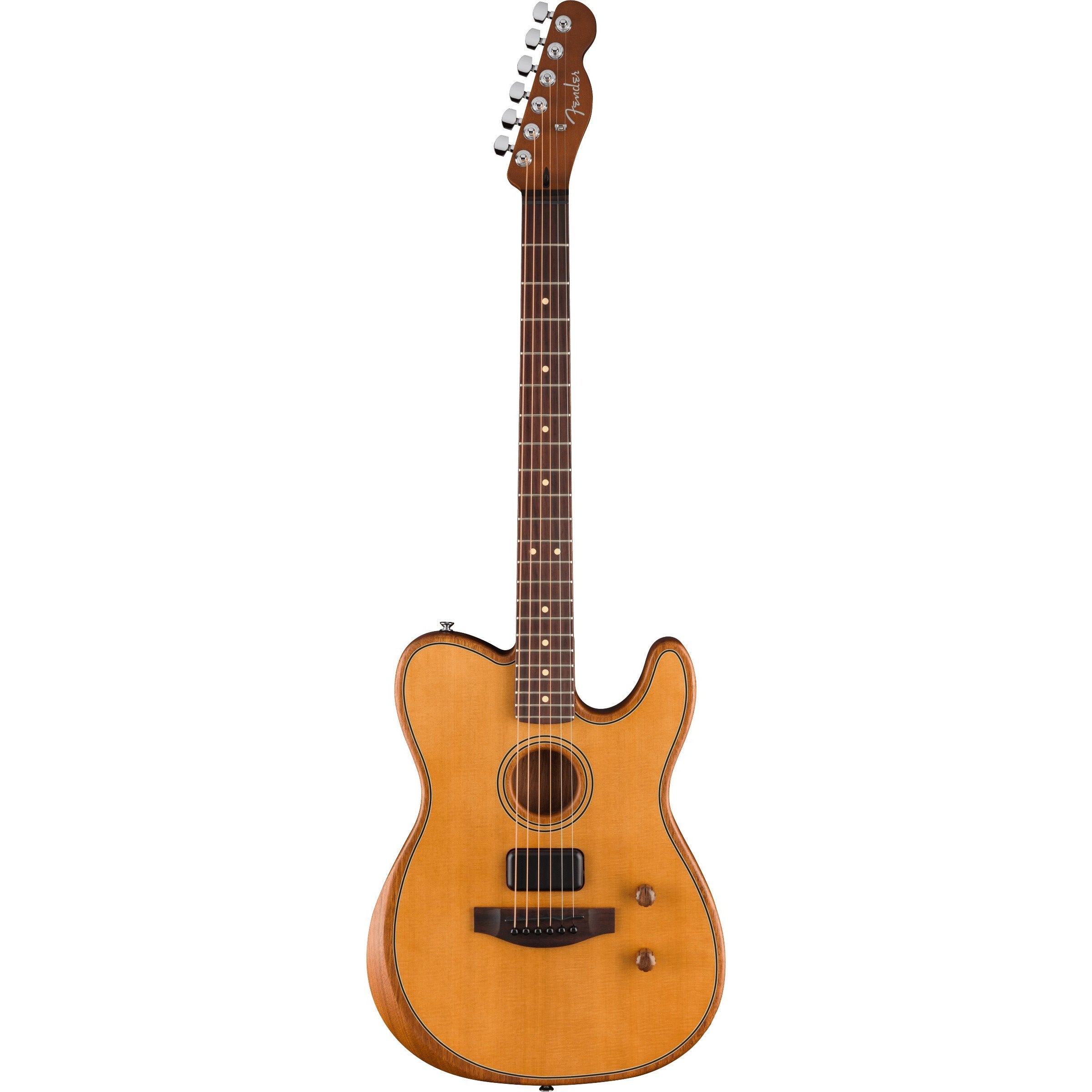 Fender Acoustasonic Standard Telecaster - Aged Natural – Chuck
