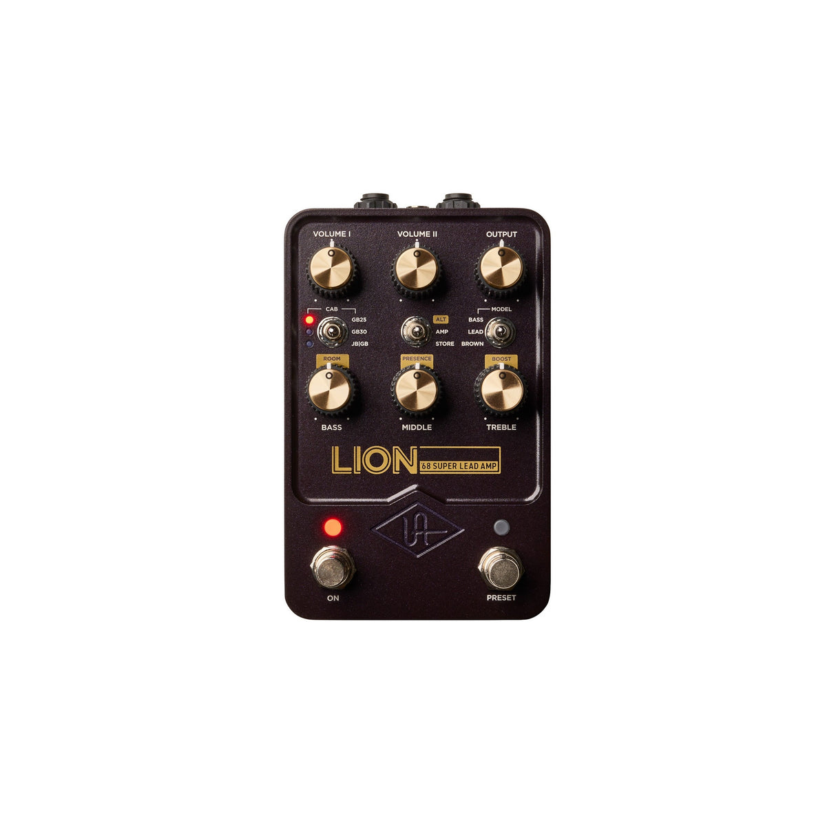 Universal Audio Lion '68 Super Lead Amp Cab Emulator Effects Pedal - Mint, Open Box