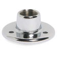 Atlas IED AD-11B 5/8-Inch-27 Female Microphone Flange, Chrome, 1 3/4-Inch Base